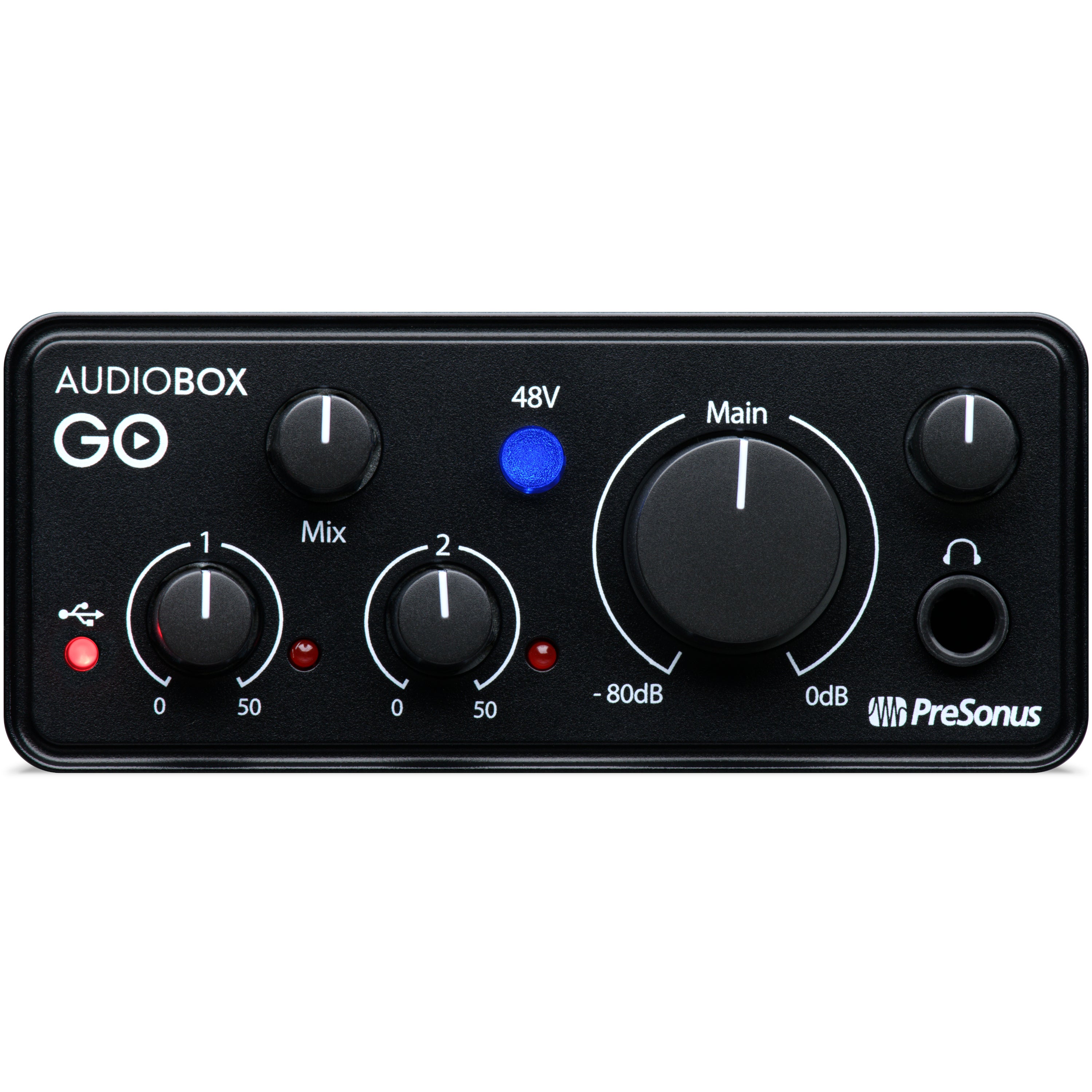 Presonus AudioBox GO compacte mobiele audio interface