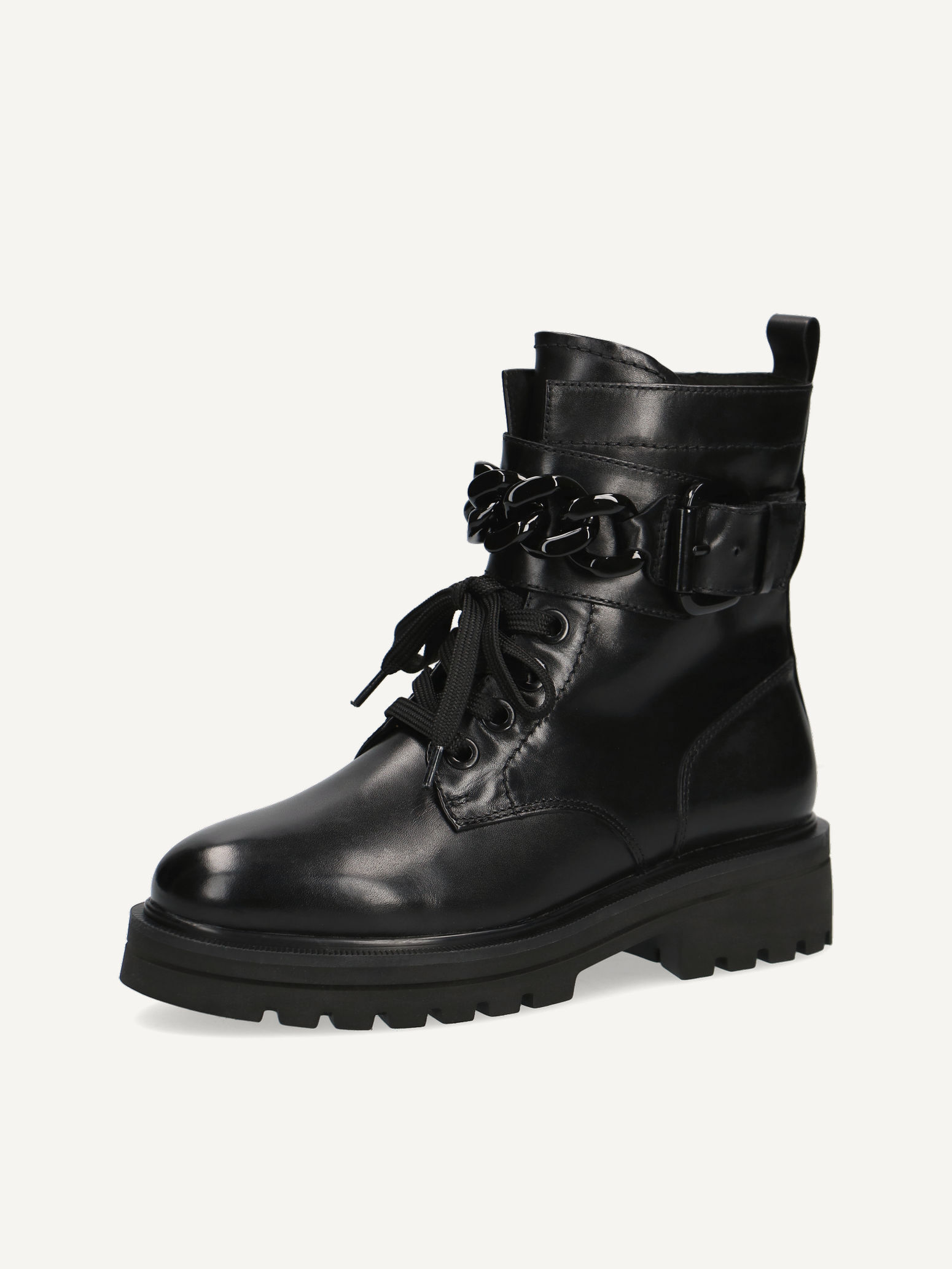 Lederstiefelette