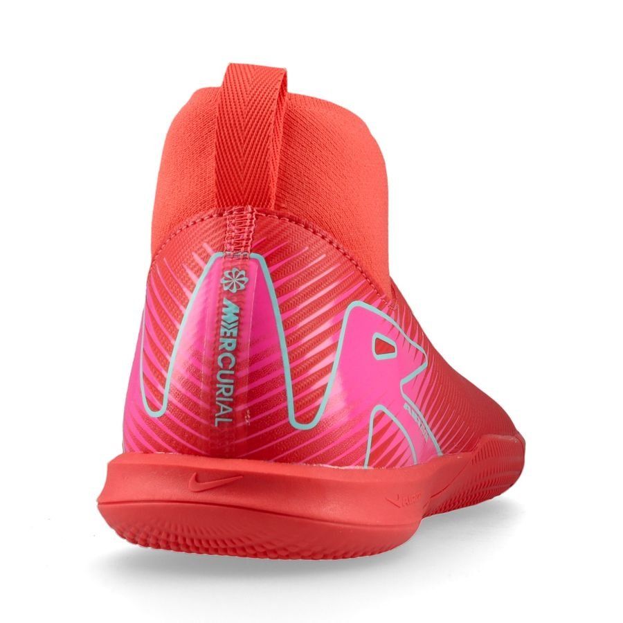 Nike Air Zoom Mercurial Superfly 10 Academy IC Mad Energy - Rouge/Vert Enfant
