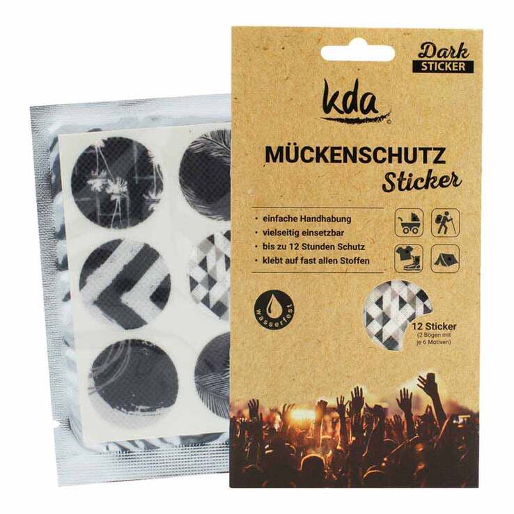 Mückenschutz Sticker dark-Edition KDA, 1 St