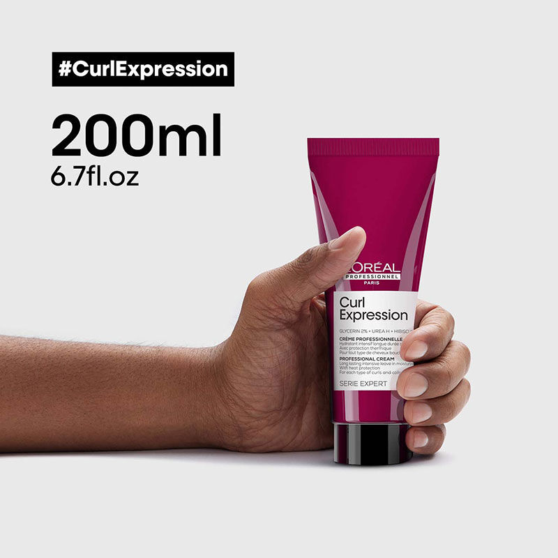 Crème hydratante sans rinçage pour cheveux bouclés Curl Expression