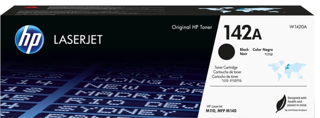 HP 142A Original LaserJet tonerpatron (sort)
