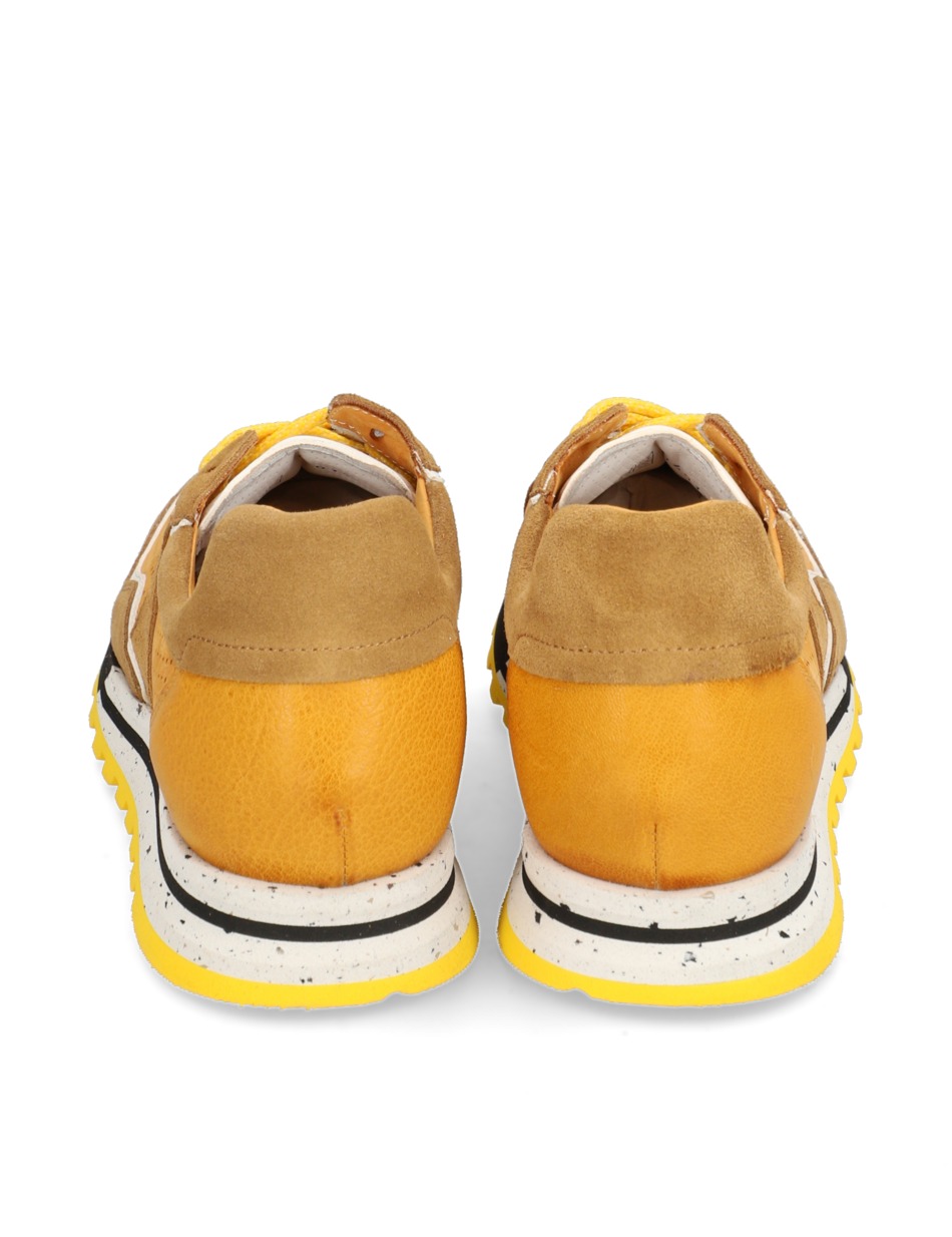 Lederkombi Sneaker