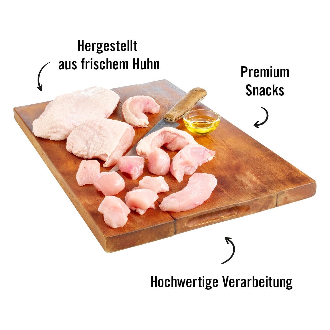 Dogs'n Tiger Leckere Stückchen | Huhn Huhn, 1.04 kg