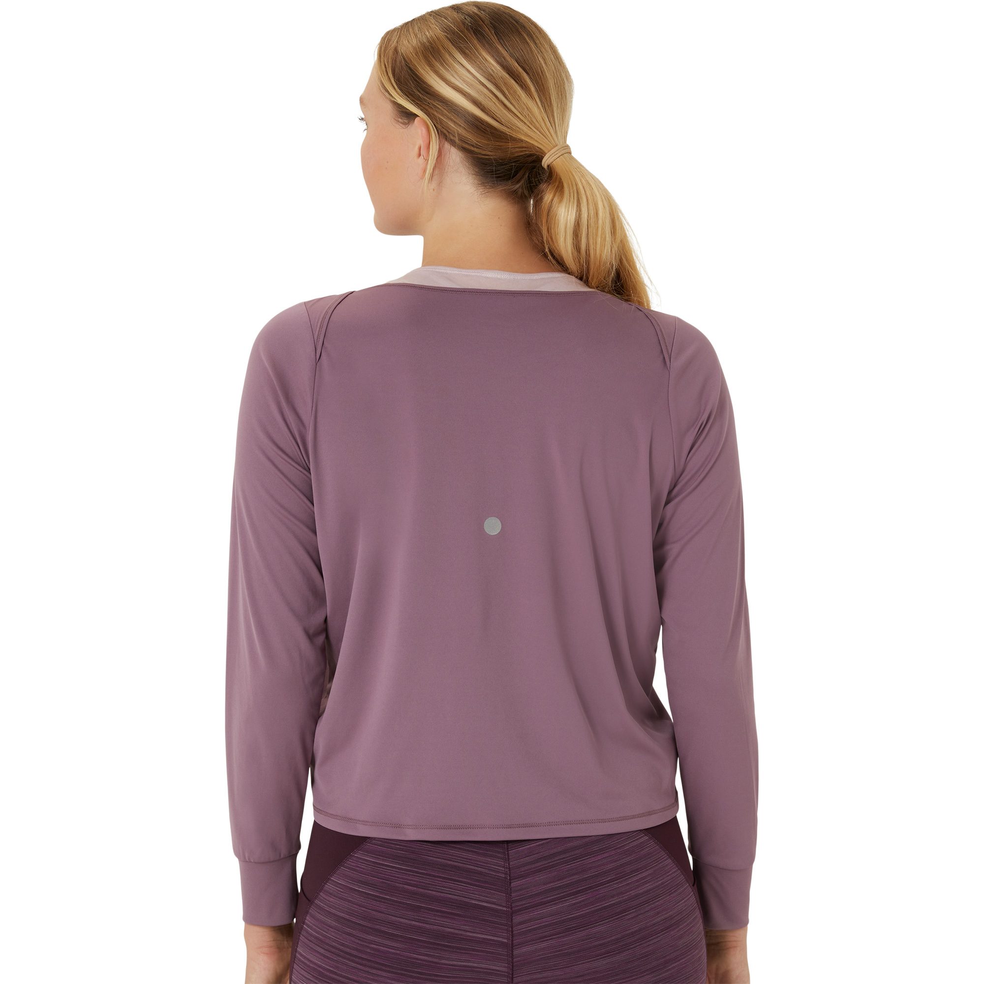 ASICS Nagino Run Longsleeve Top Damen dusty mauve