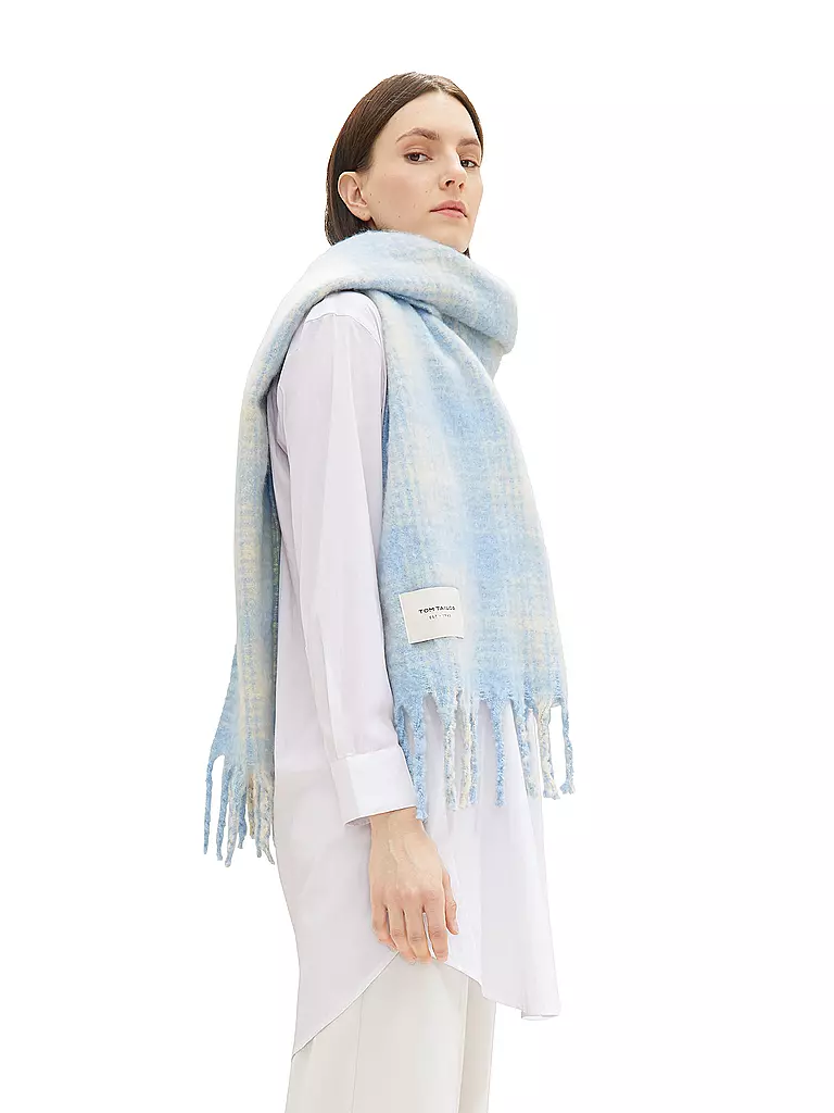 TOM TAILOR Schal blau