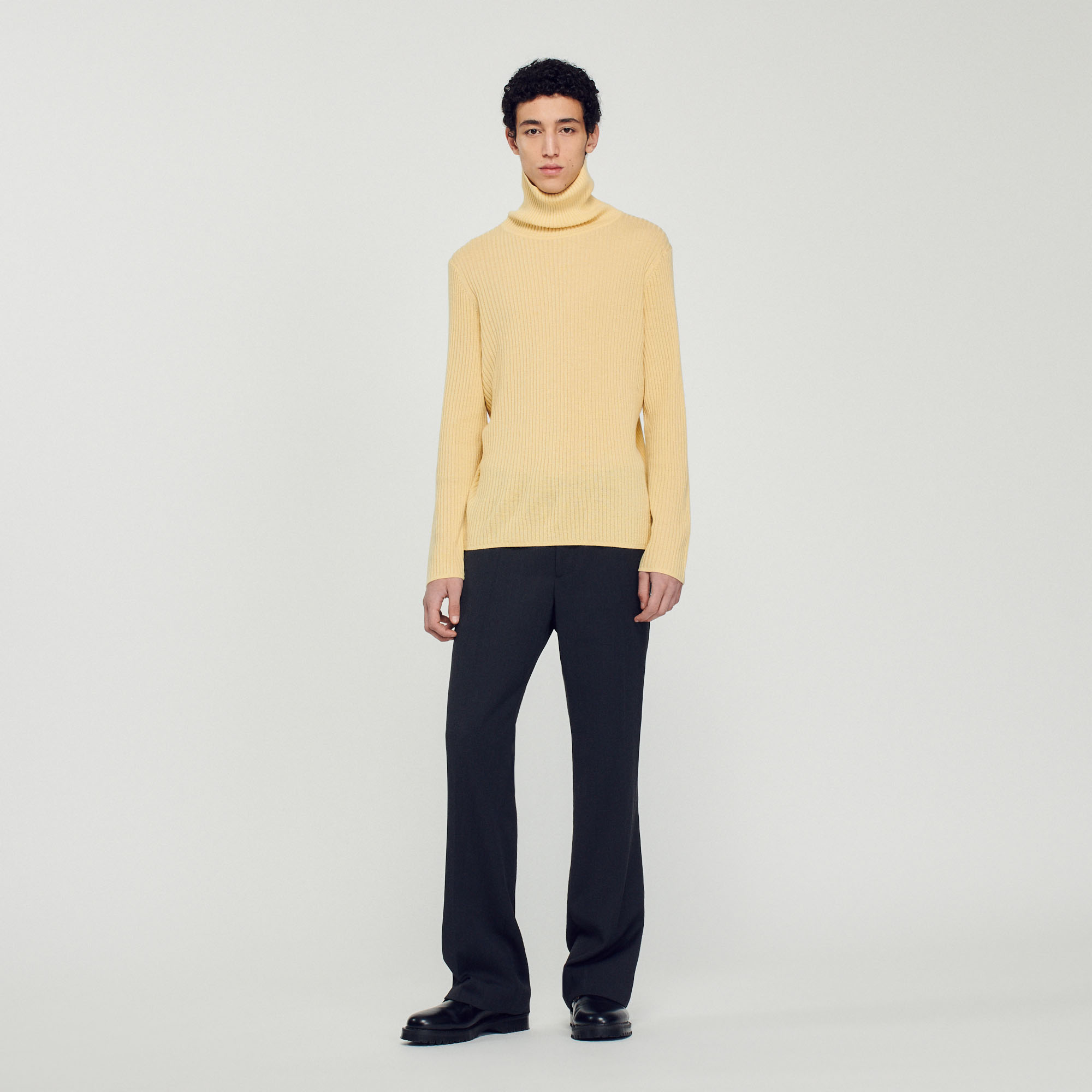 Pull col roule Homme