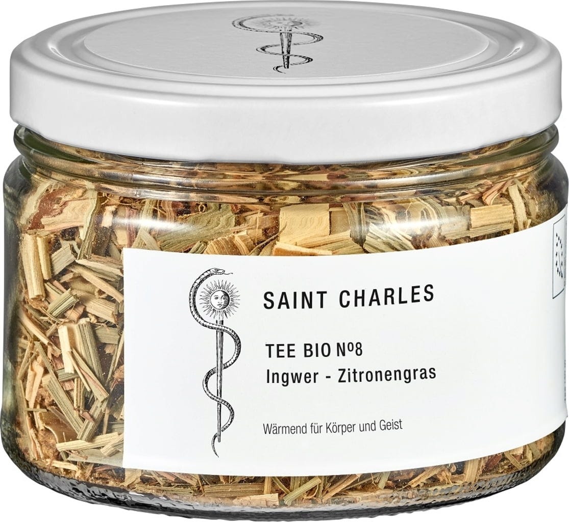 SAINT CHARLES  N°8 - Bio-Ingwer-Zitronengras Tee, 80 g