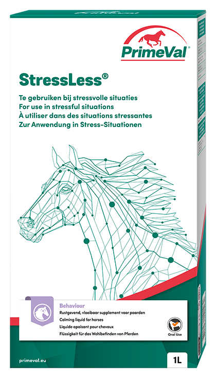 Primeval Stressless Liquid - Kalmeringssupplement - Paard - 1 Liter - paard