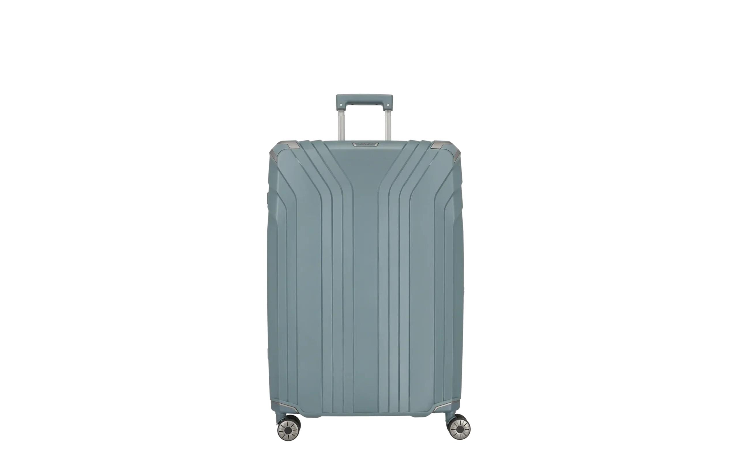 Koffer Elvaa Trolley L 102 l, Blaugrau<br>Reisekoffer