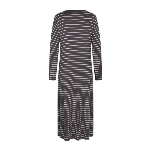 CCDK Jacqueline Langærmet Natkjole, Pavement Stripe, M