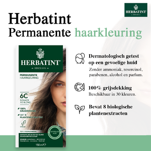Herbatint Haarverf 6C Dark Ash Blonde 150ML