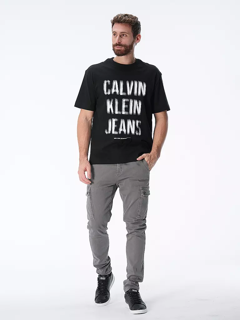 CALVIN KLEIN JEANS T-Shirt  schwarz