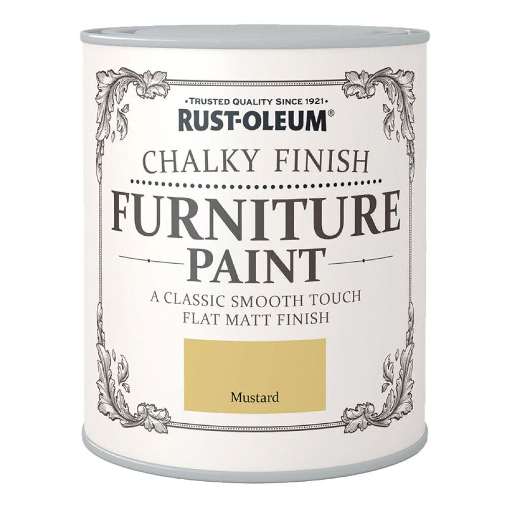 KALKMALING RUST-OLEUM FURNITURE PAINT MUSTARD 750ML