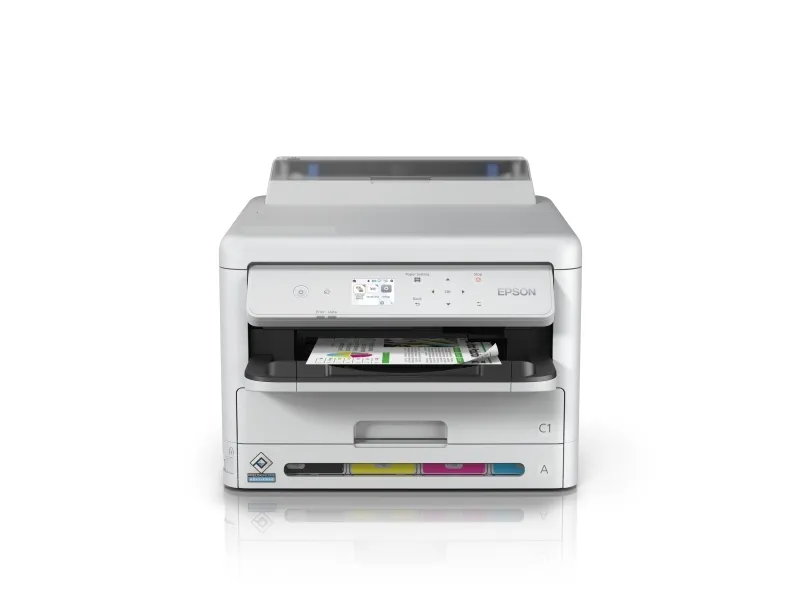 Epson WorkForce Pro WF-C5390DW - Printer - farve - Duplex - blækprinter - A4/Legal - 4800 x 1200 dpi - op til 25 spm (mono) / op til 25 spm (farve) - kapacitet: 330 ark - USB, Wi-Fi, Gigabit LAN