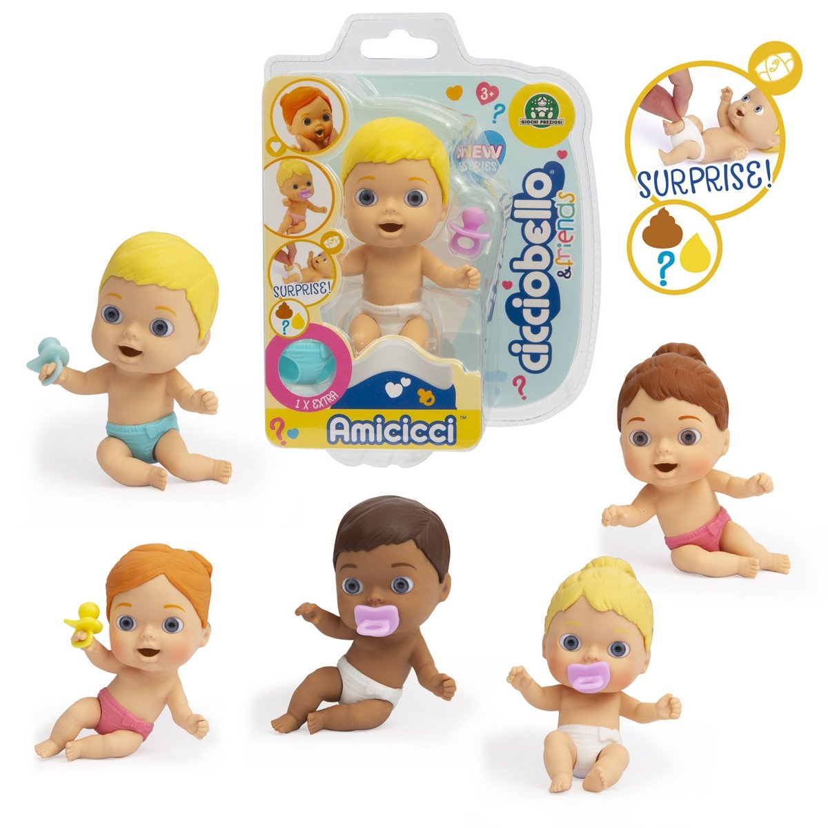 Coffret 1 Cicciobello Amicicci avec accessoires