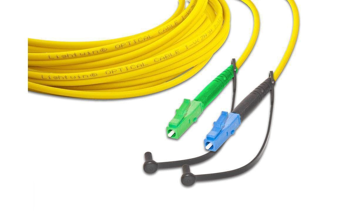 LWL-Patchkabel Singlemode LC/APC – LC, OS2, Simplex, 30 mSinglemode LC/APC-LC Simplex OS2 30 m