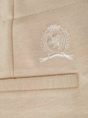 Calças de malha Crest Relaxed Wide Leg