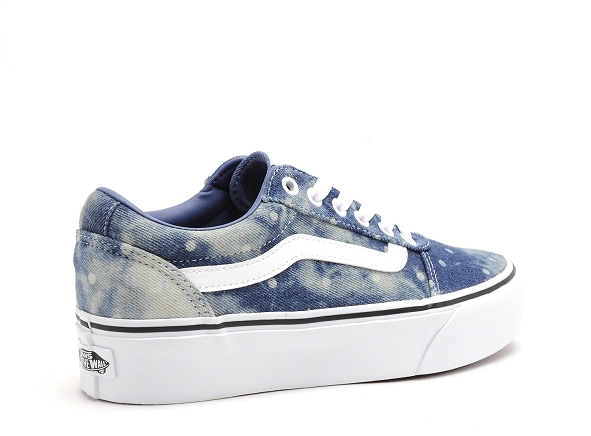 Vans basses femme ward platform tex dd multicolore
