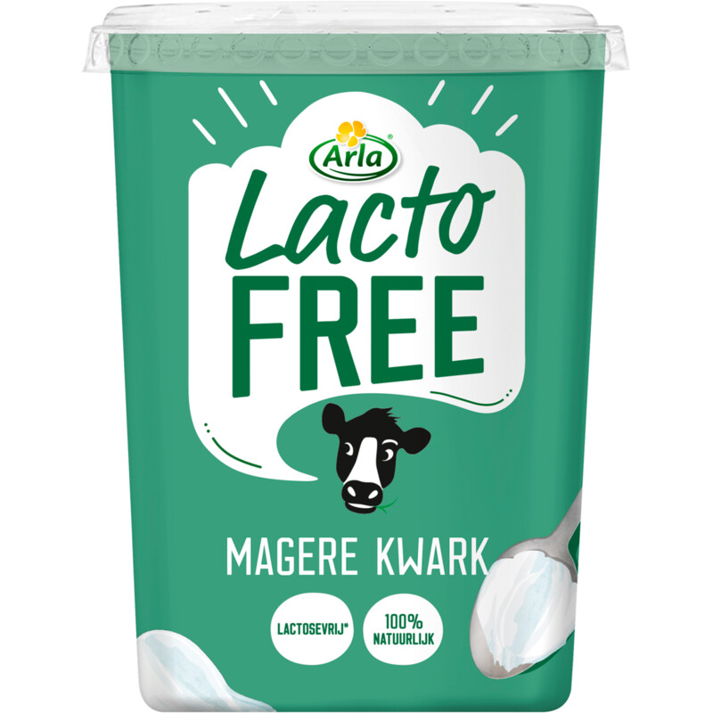 Arla Lactofree magere kwark naturel