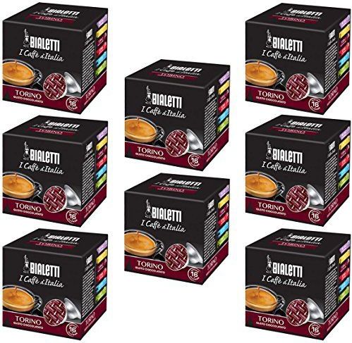 Bialetti - Caffè d'Italia - Koffiecups - Turijn - 16 Capsules - Intensiteit 8