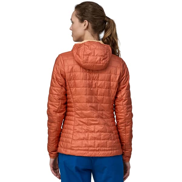 Doudoune randonnée PATAGONIA W'S NANO PUFF HOODY SIENNA CLAY SIENNA CLAY