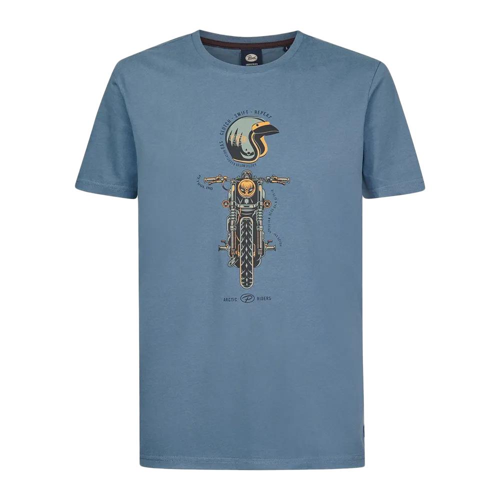 Petrol Industries T-shirt Bleu Moyen Homme Petrol Industries TSR650