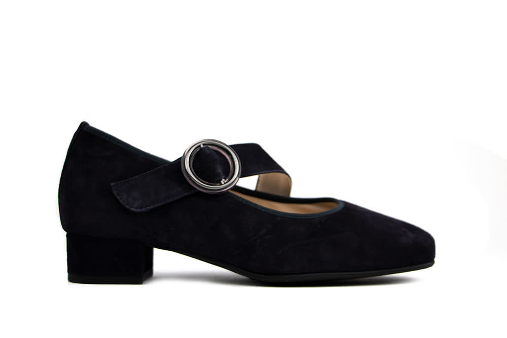 Hassia Pump met Band Ocean Suede Cordoba