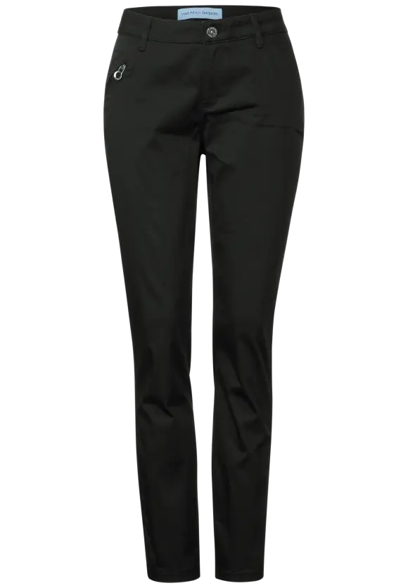 Casual Fit Hose - Black