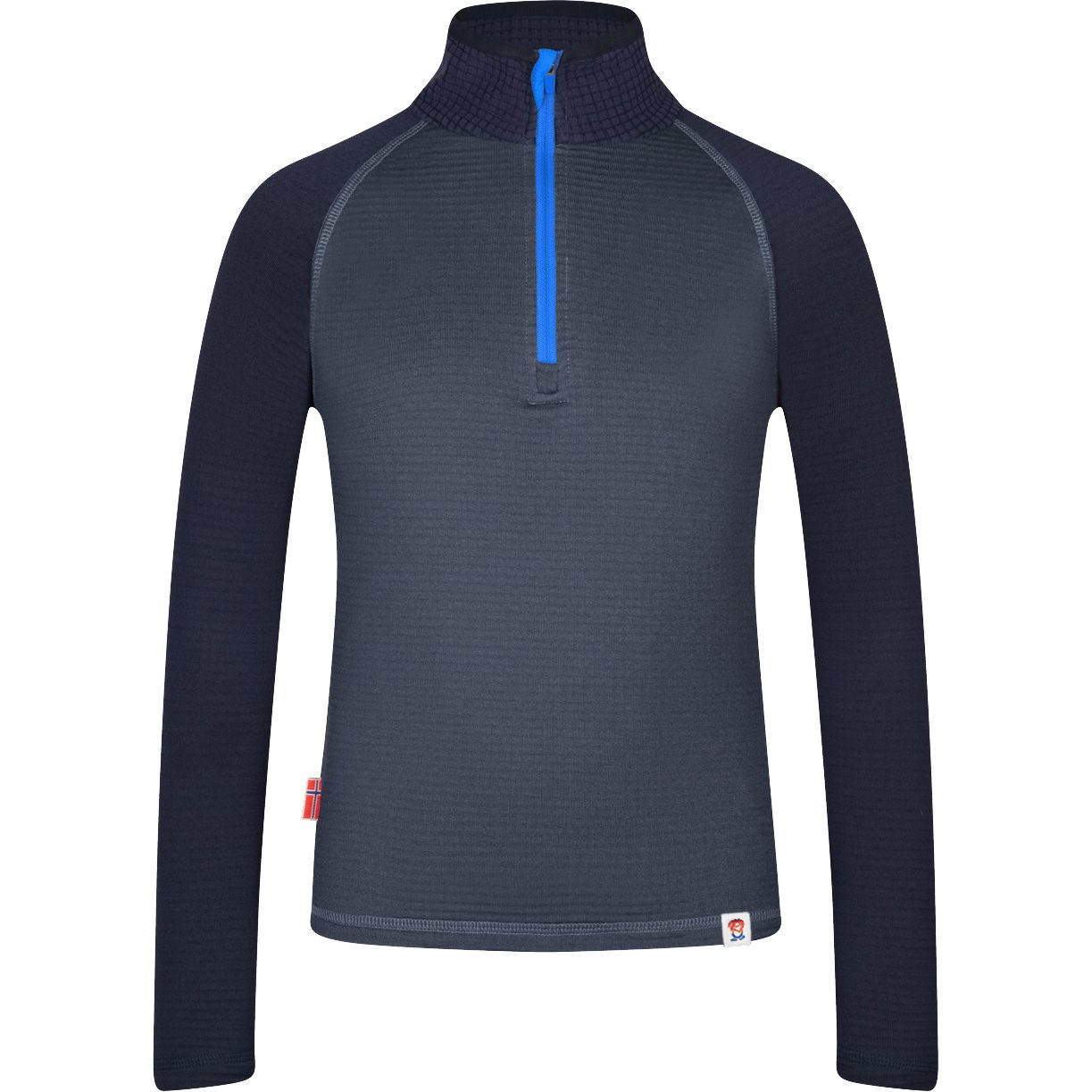 Trollkids Rauland Longsleeve Kinder electric blue