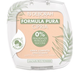 Deborah Milano PURA Face Powder Bio 2, Beige 1stuk