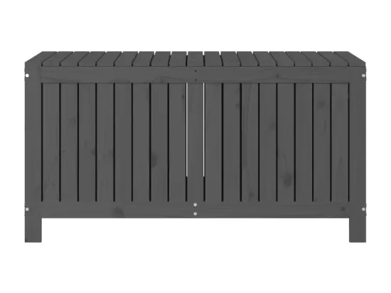 Prolenta Premium - Boîte de rangement de jardin Gris 121x55x64 cm Bois de pin