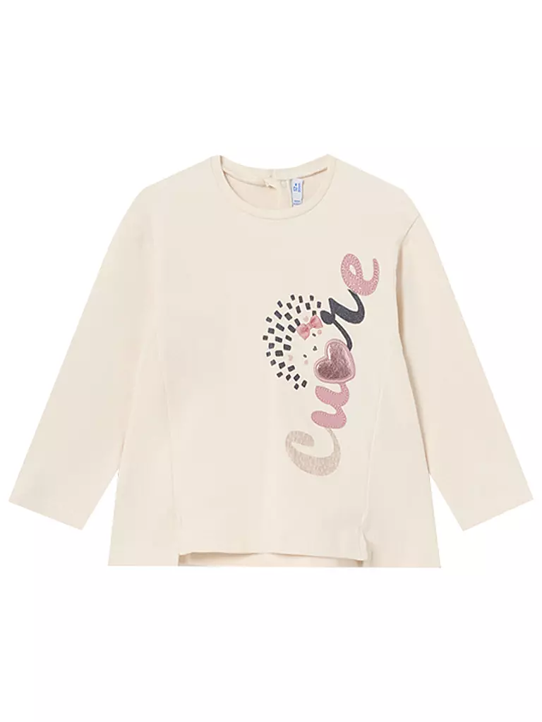 MAYORAL Baby Langarmshirt  creme