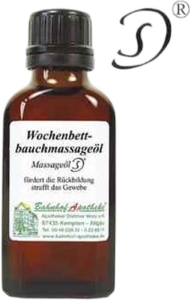 Farfalla Massageöl Wochenbettbauch, 50 ml