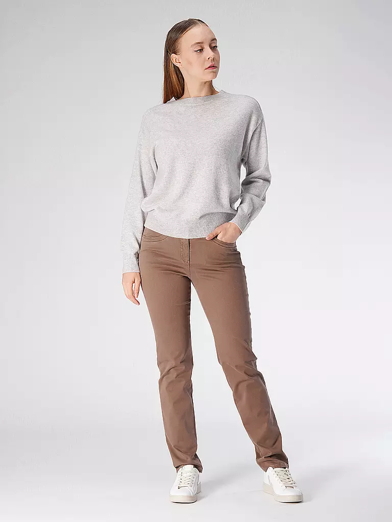 KATESTORM Kaschmir Pullover grau