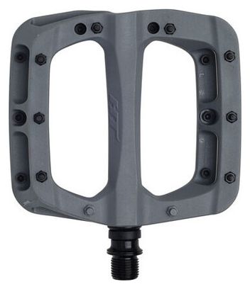 Paire de Pédales Plates HT Components PA03A Gris