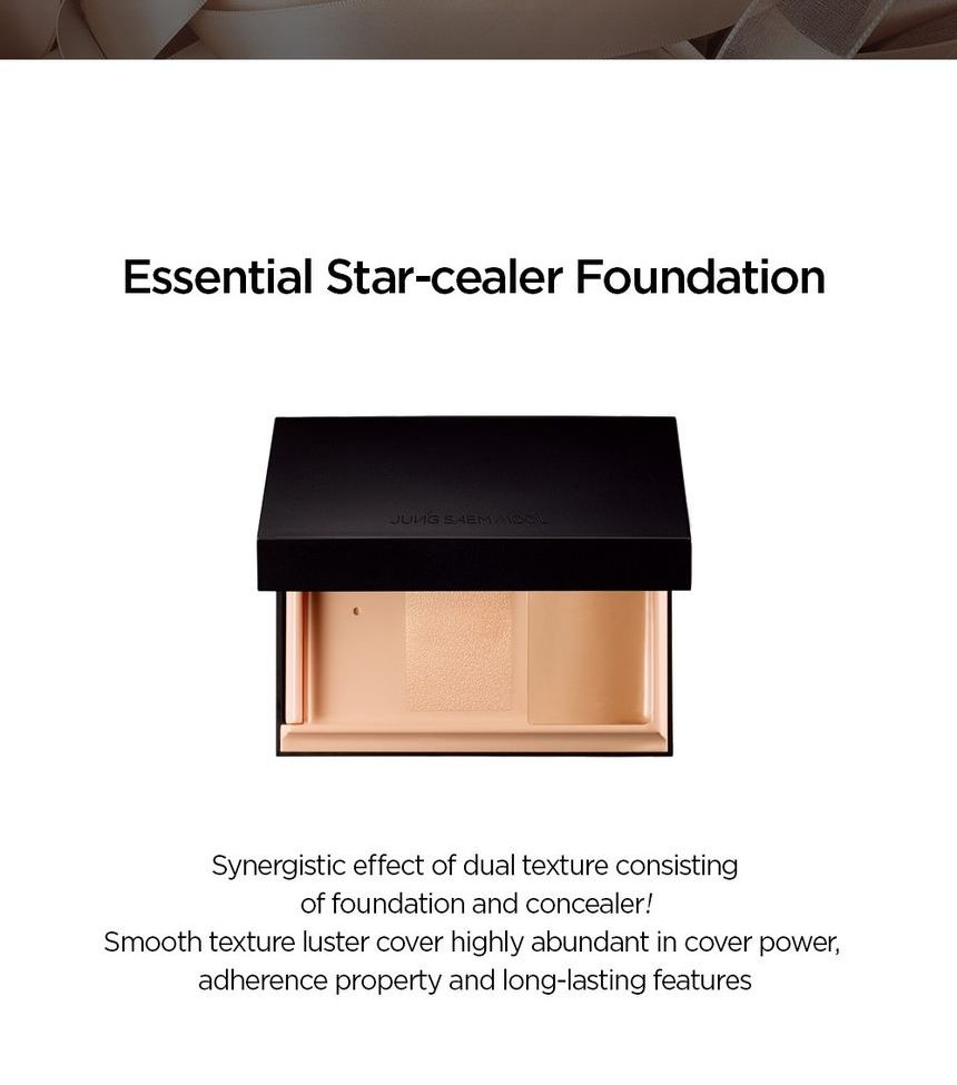 JUNG SAEM MOOL - Essential Star-Cealer Foundation - 6 kleuren