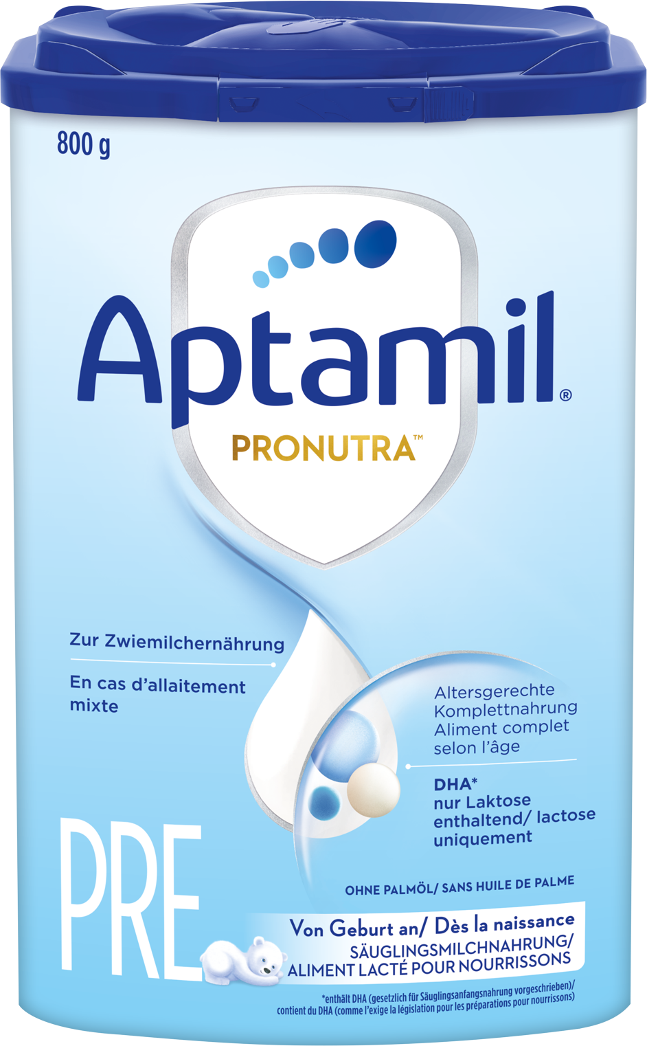 APTAMIL PRONUTRA PRE<br>800 g, Dose, Pulver zur Herstellung einer Lösung zum Einnehmen