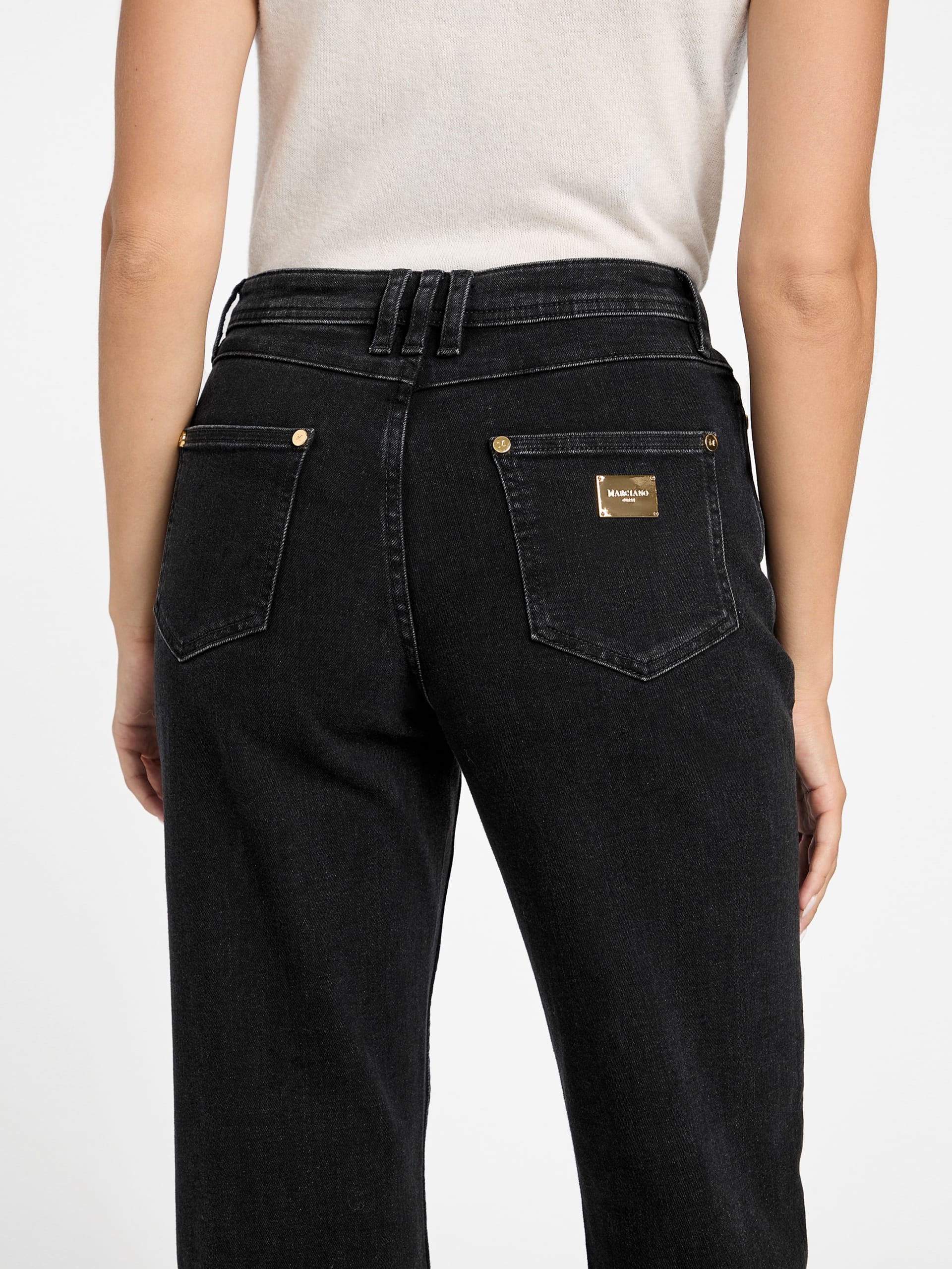 Calça jeans reta Doris