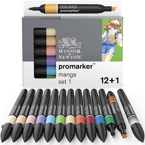 WINSOR & NEWTON™ promarker™ Manga-Sets