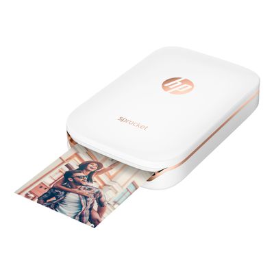 HP Sprocket Photo - imprimante - couleur - zinc - avec Papier photo HP ZINK Sticky-Backed (10 feuilles)