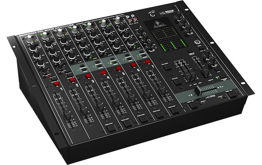 DJ-Mixer DX2000USB<br>7-Kanal-DJ-Mixer mit VCA-Crossfader und USB-Audio-Interface