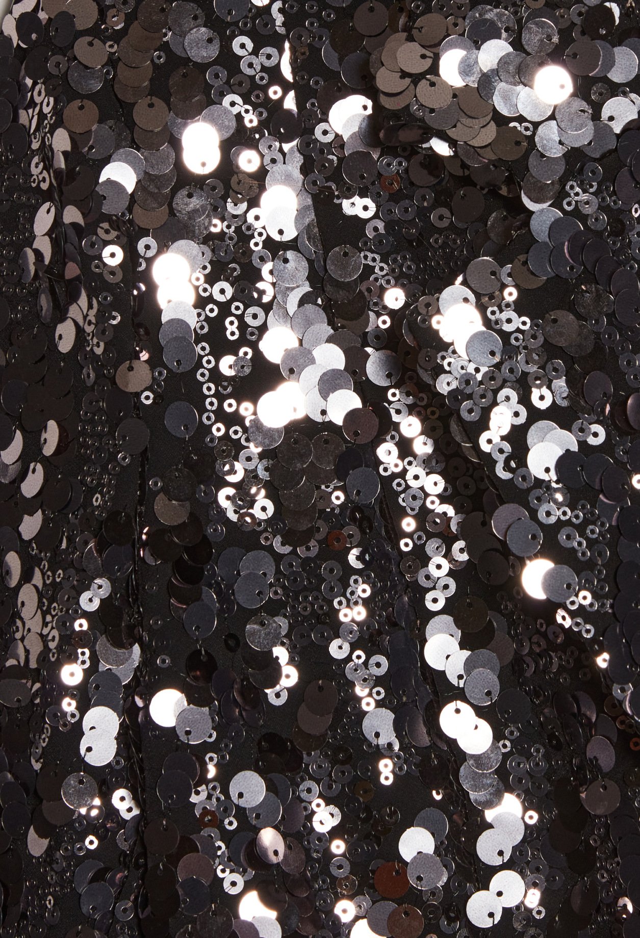 Robe argent tailleur sequin