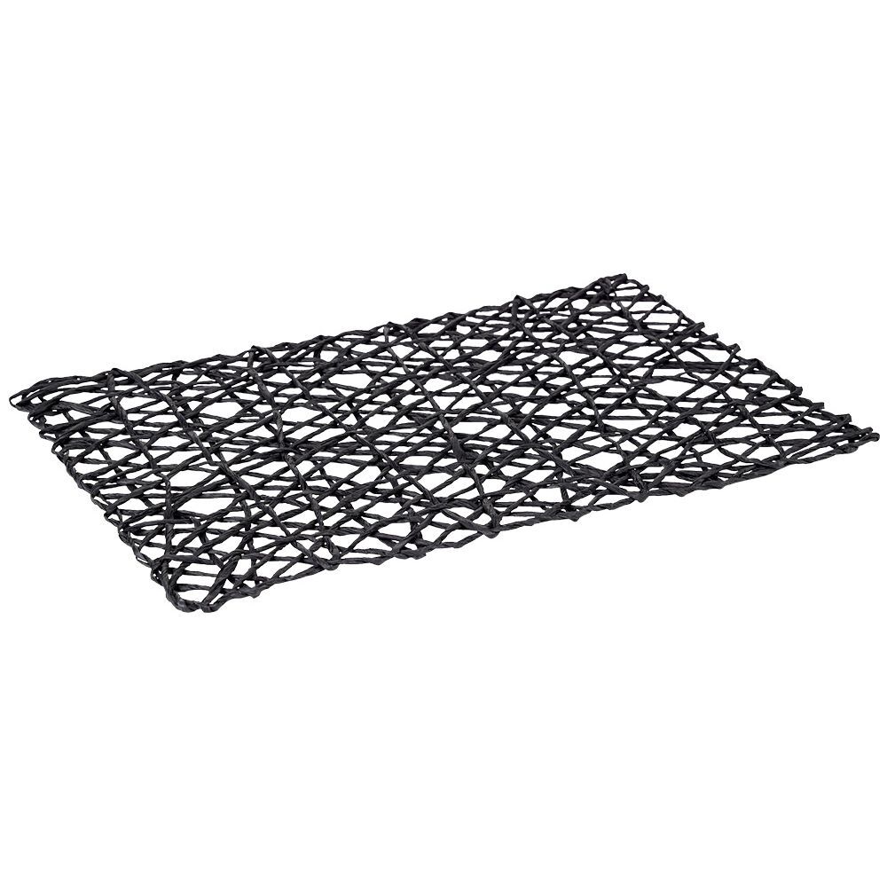 Set de table design filaire noir 45x30 cm