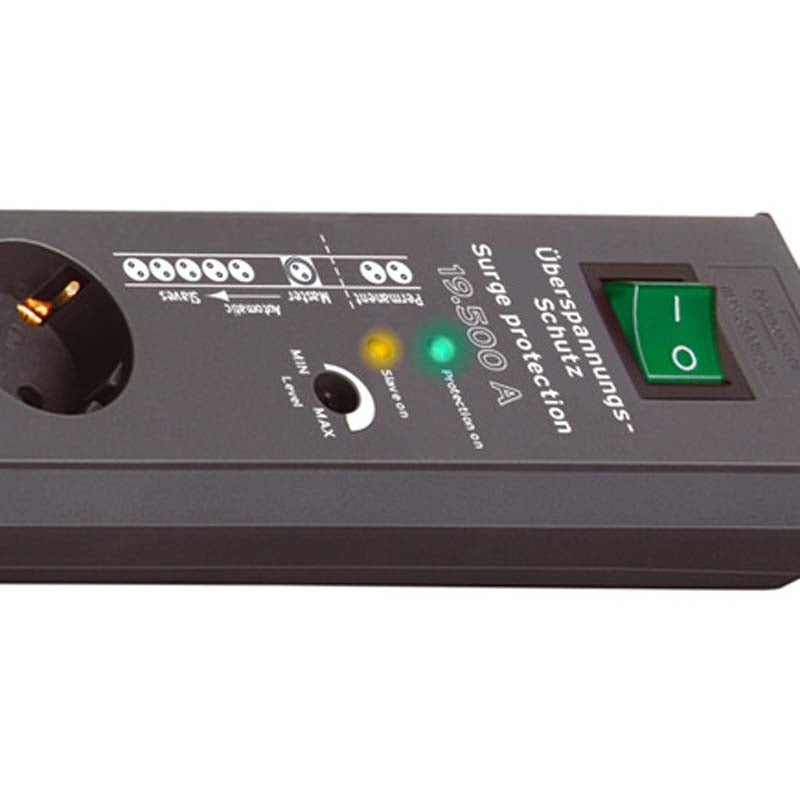 Brennenstuhl Secure-Tec 1159490936 master-slave stekkerdoos 8-voudig 3m antraciet