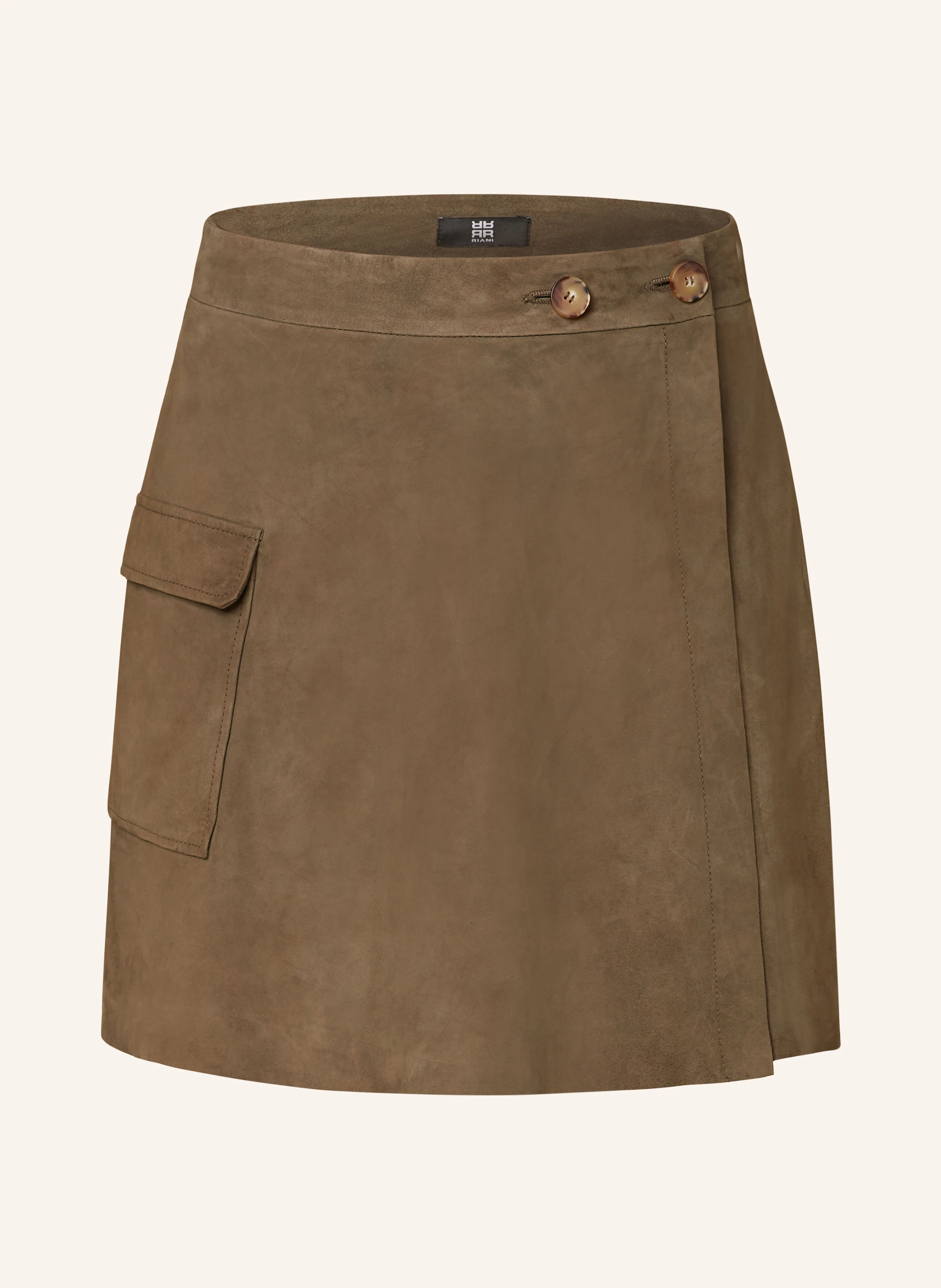 RIANI Leder-Skort