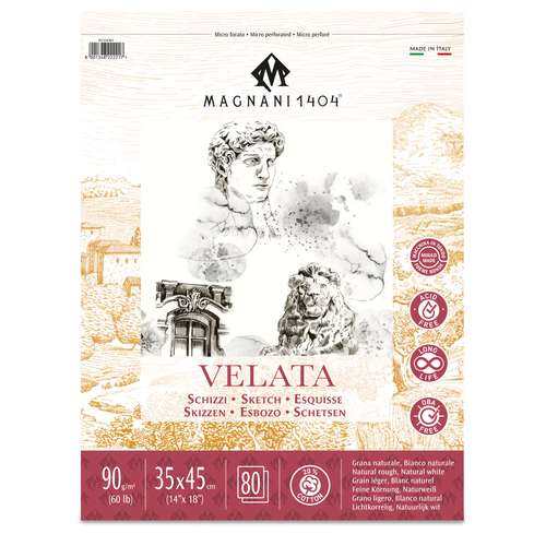 MAGNANI 1404® VELATA Spiral-Skizzenblock