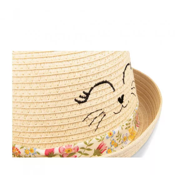 Chapeau BEIGE LOVELY SKULL