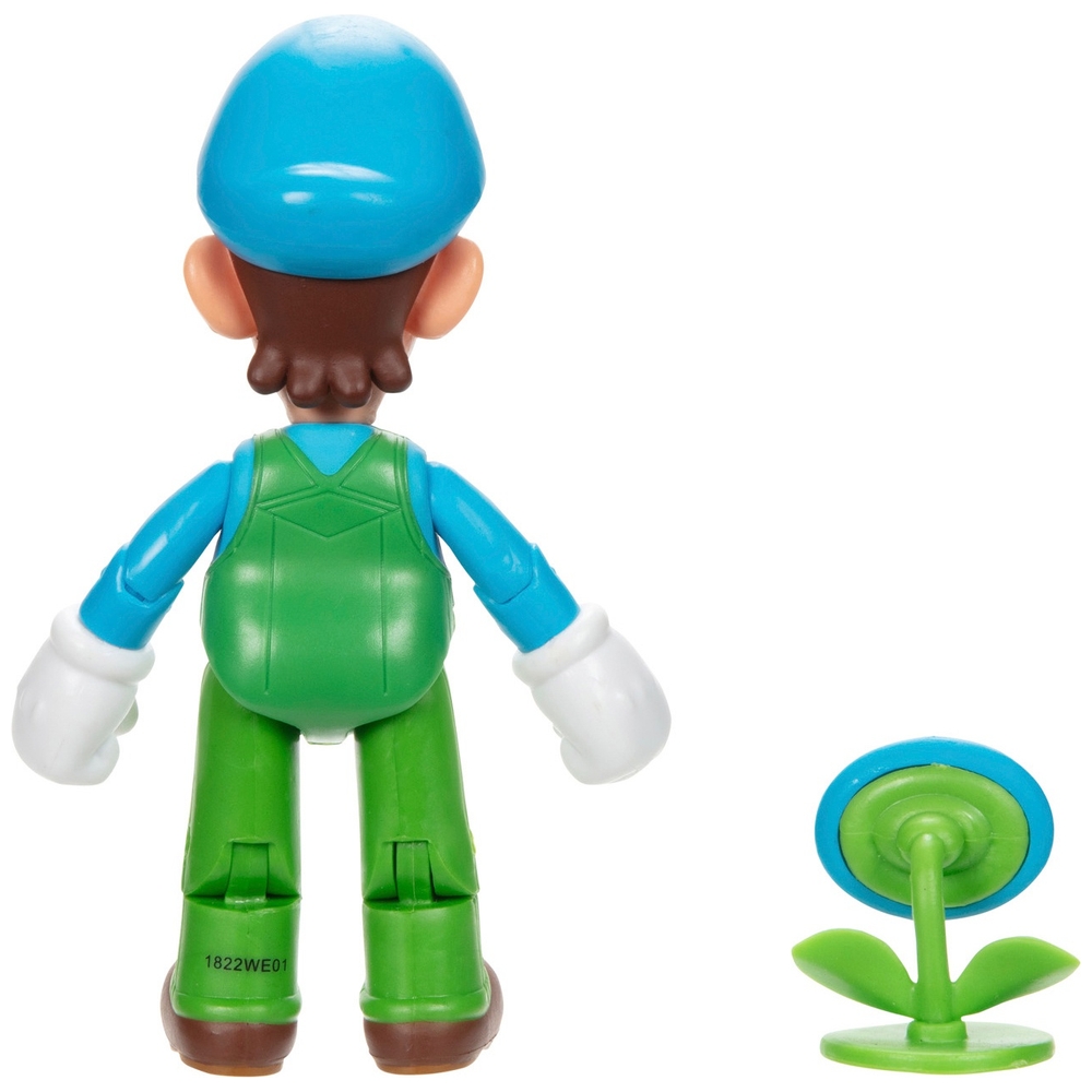 Nintendo Super Mario 10 cm Eis-Luigi mit Eisblume