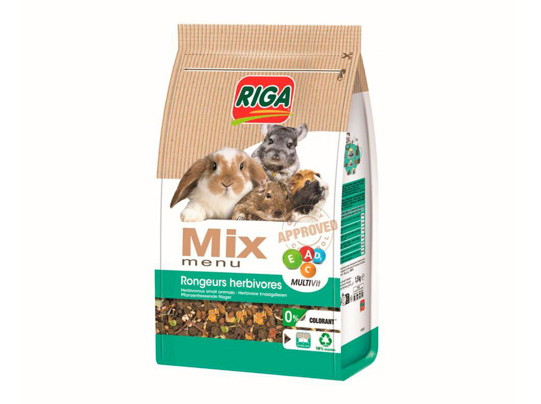 MISTURA PARA ROEDORES RIGA MIX 1.5KG